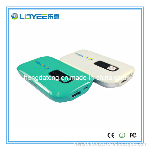 Innovative 4000mAh Portable USB Travel Mobile Power Supply